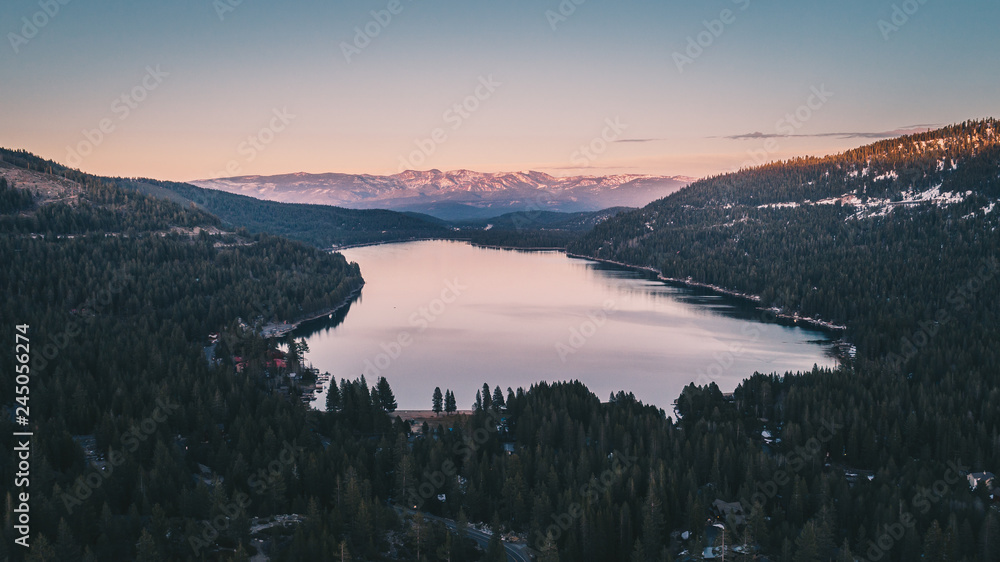 Donner Lake Aerial