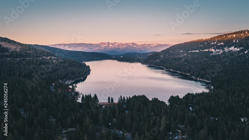 Donner Lake Aerial