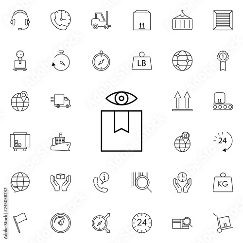 observation goods icon. logistics icons universal set for web and mobile