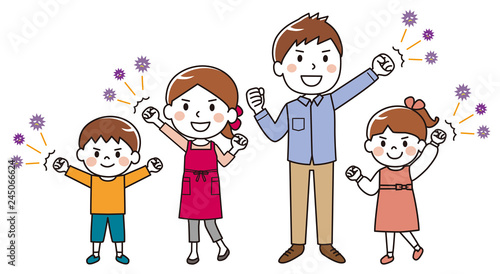 Families not defeated by a cold virus