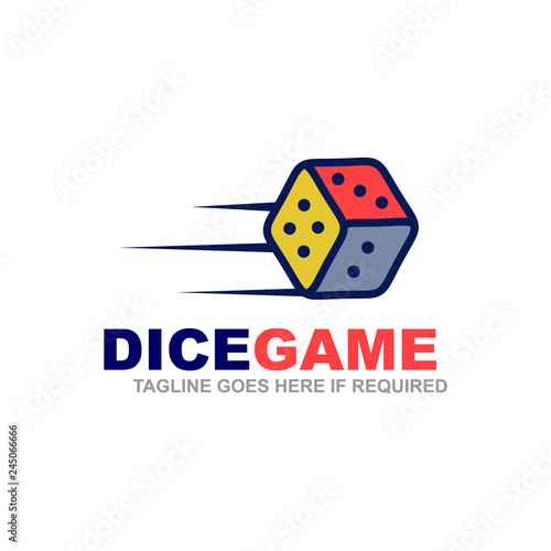 dice logo design