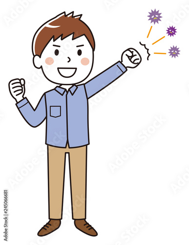A man not defeated by a cold virus