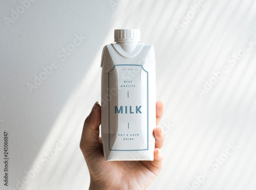 Drink carton mockup