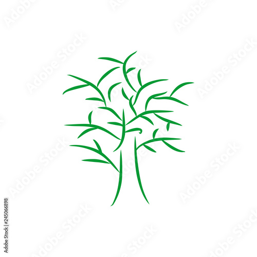 Fototapeta Naklejka Na Ścianę i Meble -  Tree logo design icon