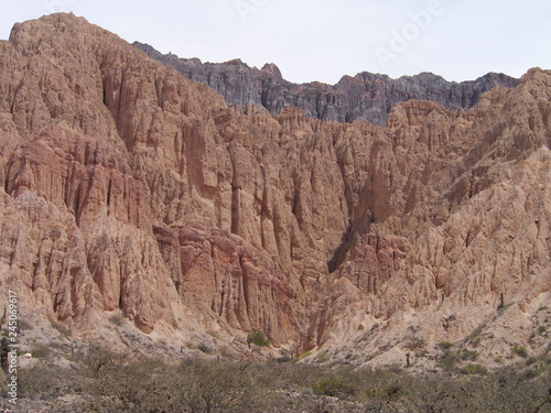 Obraz na płótnie Tilcara in the quebrada de Humahuaca, Argentina w salonie