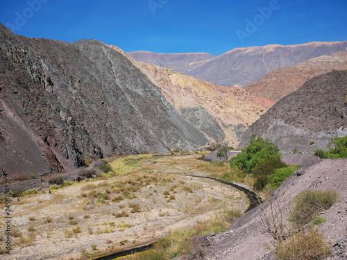 Obraz na płótnie Quebrada del Toro, Argentina w salonie