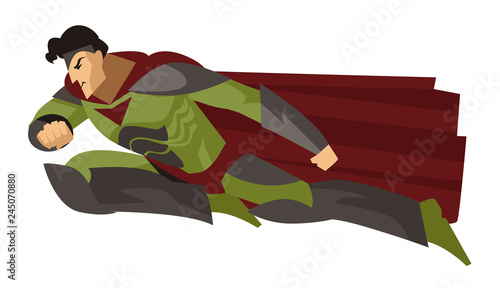 brave strong superhero