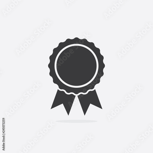 Blank Award Medal Badge Icon