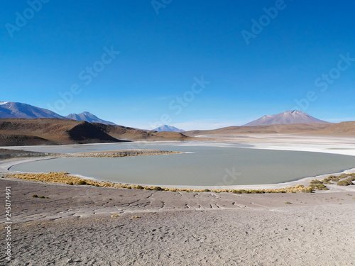 Obraz na płótnie Lagoon in Bolivia w salonie