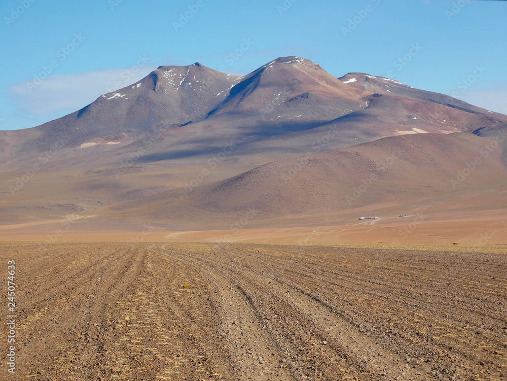 Siloli desert in Bolivia