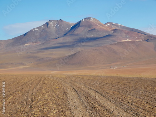 Obraz na płótnie Siloli desert in Bolivia w salonie