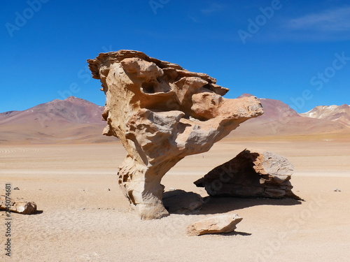 Siloli desert in Bolivia
