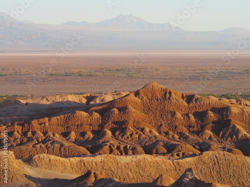 Obraz na płótnie Rock formations in the desert of Atacama w salonie
