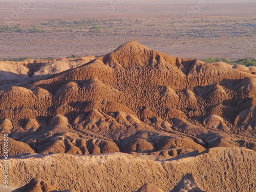 Obraz na płótnie Rock formations in the desert of Atacama w salonie