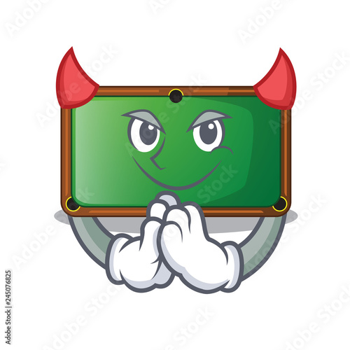 Devil billiard table in the mascot playroom