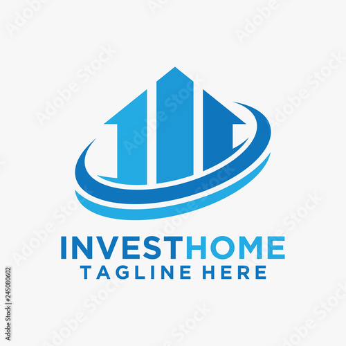 Home investment logo design