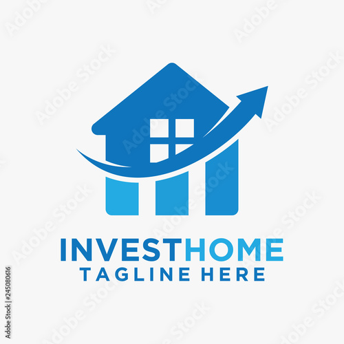 Home investment logo design