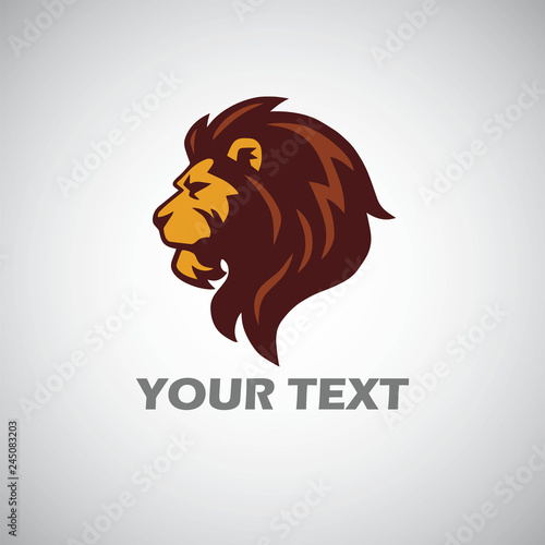 Lion Logo Mascot Template