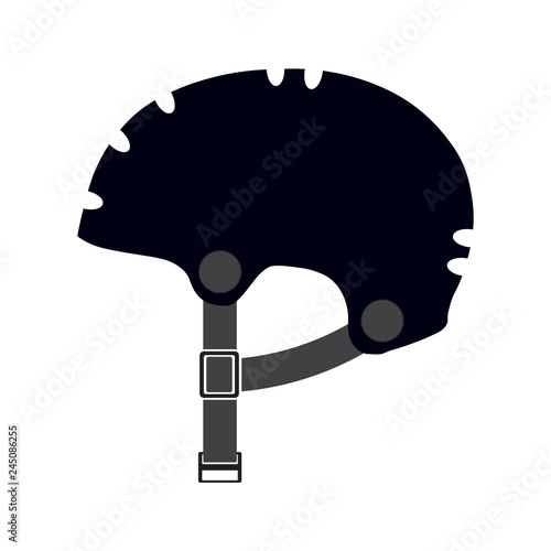 Bicycle helmet isolated on a white background