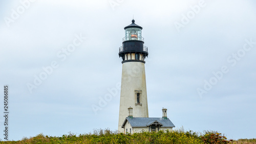 View at Yaquina Head lighthouse, Oregon Coast