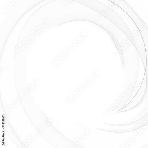 Beautiful abstract concept design. Gray swirl and blur vortex background. Abstract light shape. Grey gradient wallpaper. Vector illustration.