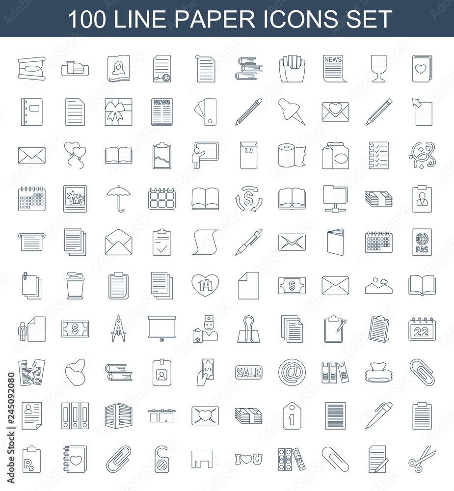 paper icons paper icons