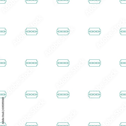razor icon pattern seamless white background