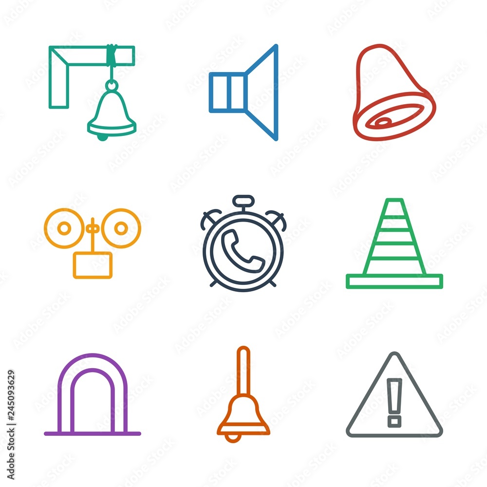 9 alert icons 9 alert icons