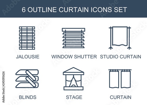 curtain icons