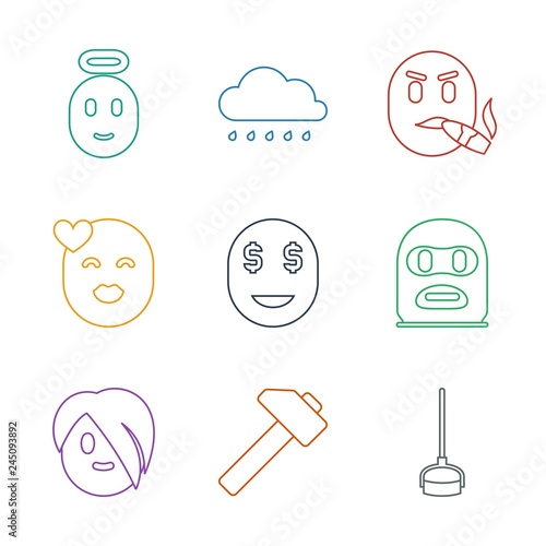 yellow icons