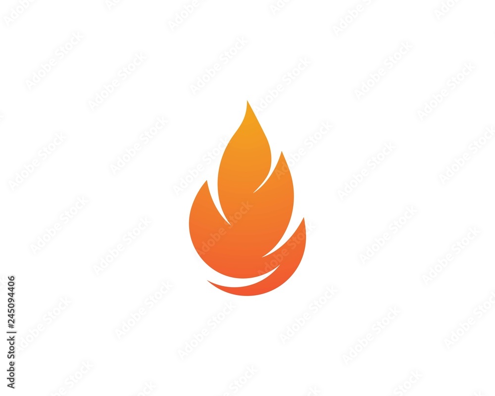 Fire flame Logo Fire flame Logo