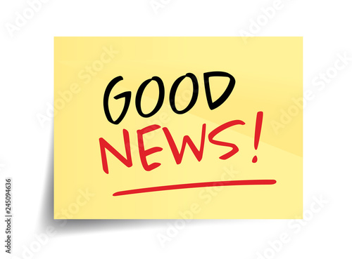 Good news !