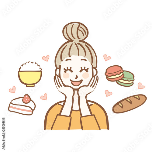 甘い物　炭水化物　女性