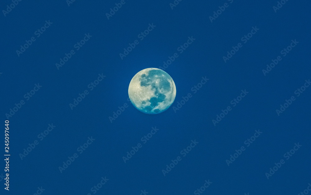 Real moon on sky / Night sky background with full moon selective focus Real moon on sky / Night sky background with full moon selective focus