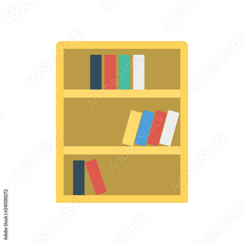 shelf book library