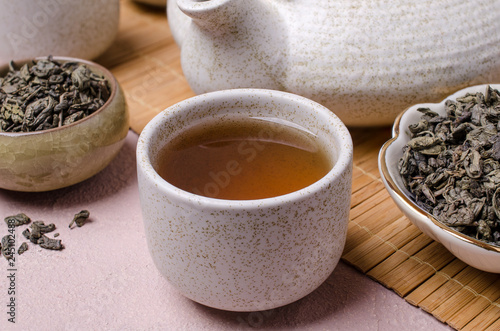 Traditional Asian tea ceremony.