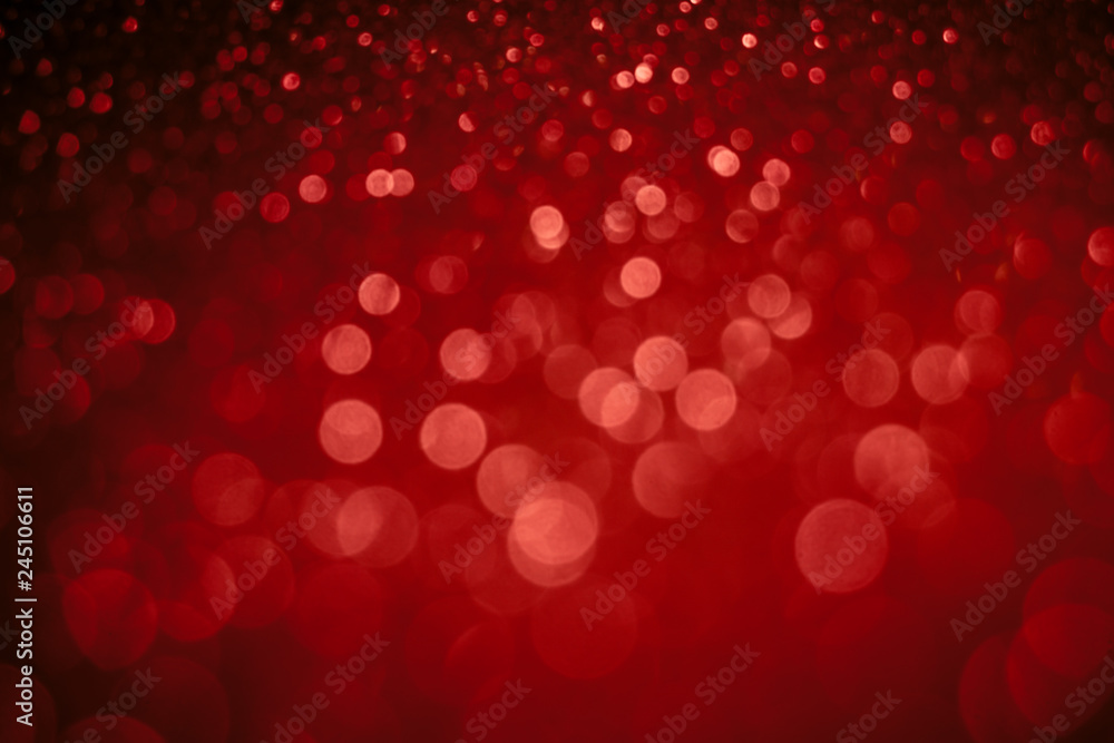 Red bokeh lights background for Valentine's day, Party, Event design. Red background. Red bokeh lights background for Valentine's day, Party, Event design. Red background.