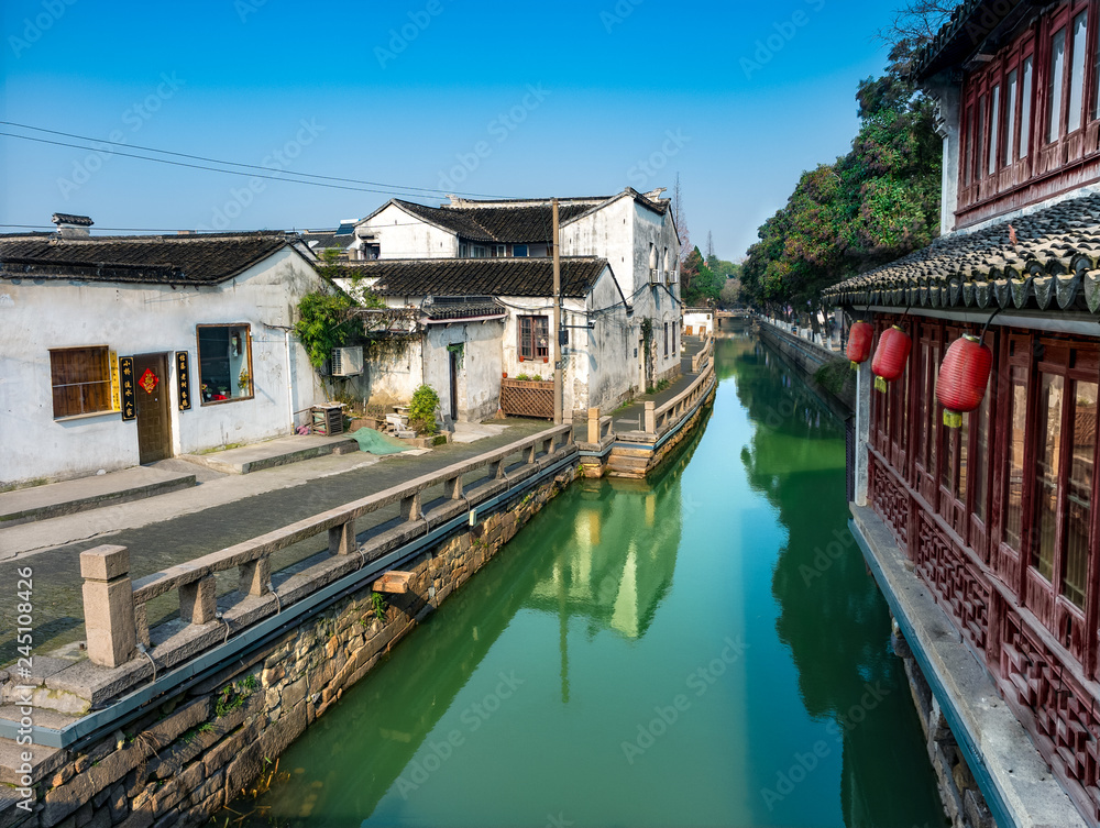 Fototapeta premium canal in suzhou china