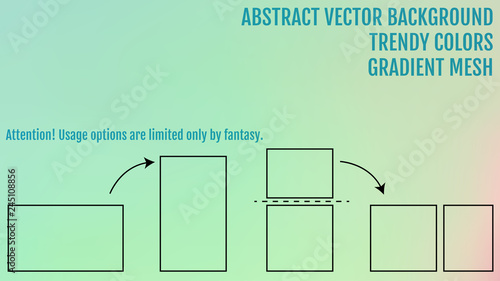 Abstract gradient mesh background