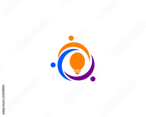 People Idea Logo Template