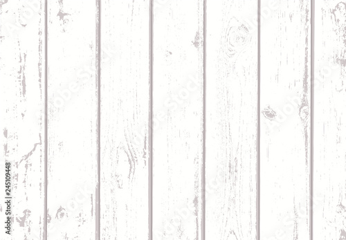 Vector light wood background table, top view. Rustic wooden wall texture. Surface with old natural wooden pattern. Wooden planks overlay texture for your design. Shabby chic background.