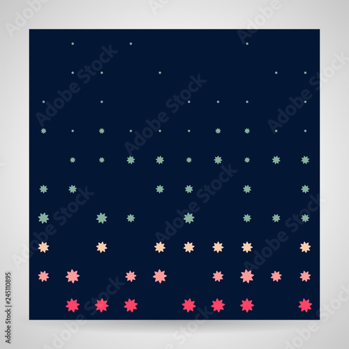 Icons Style Pattern Vector Background
