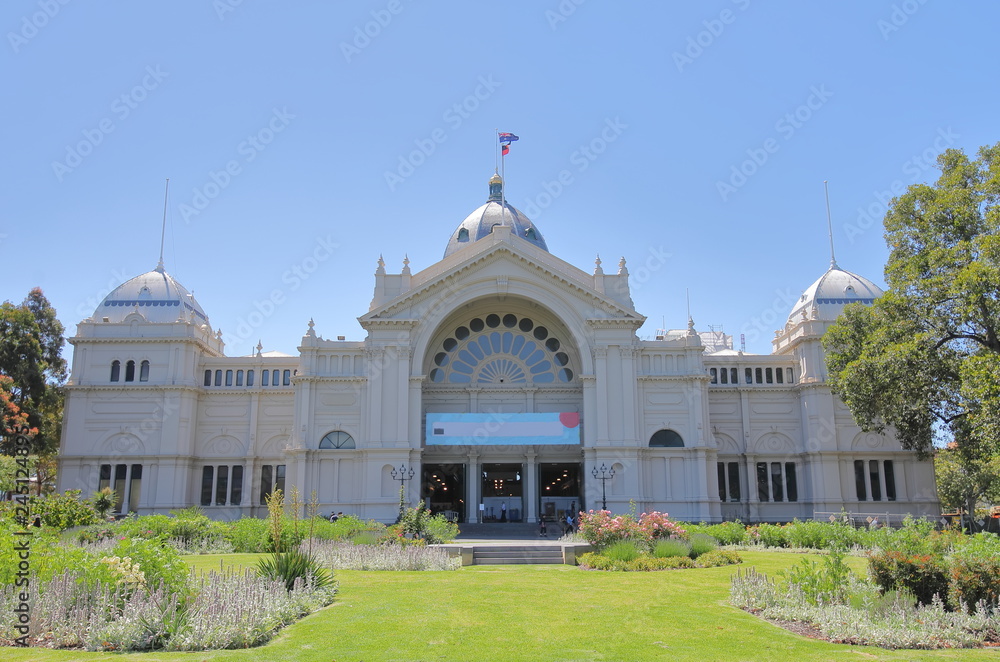 Royal Exhibition building historical architecture Melbourne Australia