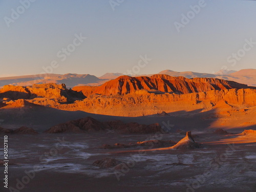 Obraz na płótnie Rock formations in the desert of Atacama w salonie