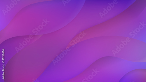 Gradient, neon lines, forms. Vector. Color geometric gradient, futuristic background. Digital wallpaper in a minimalist style.