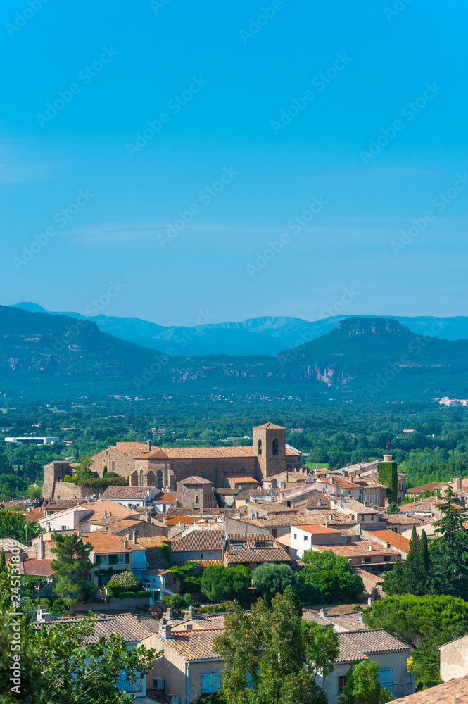Cityscape of Roquebrune-sur-Argens