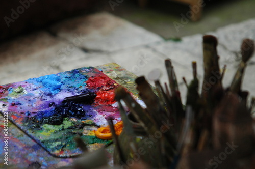 Colours of a painter