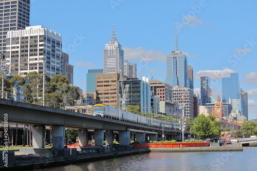 Cityscape Melbourne Australia