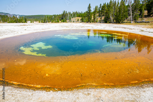 Yellowstone National Park in Wyoming and Montana, USA