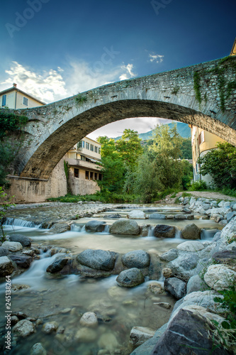 Toscolano Maderno Brücke Fluss